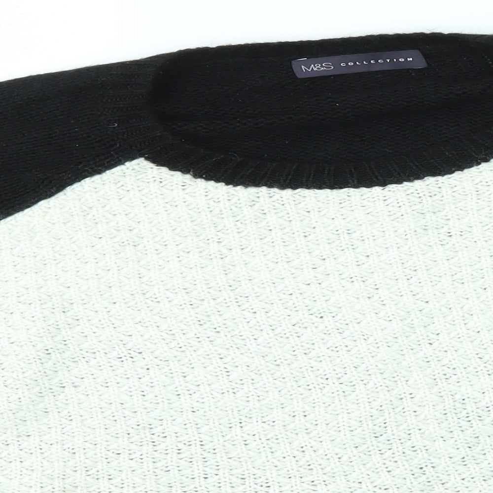 M&S Womens Multicoloured   Pullover Jumper Size 16