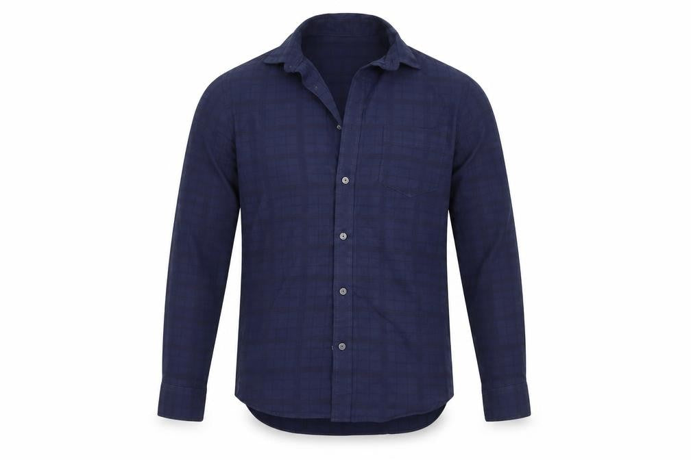 M&S Mens Blue    Button-Up Size S