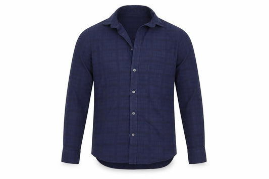 M&S Mens Blue    Button-Up Size S