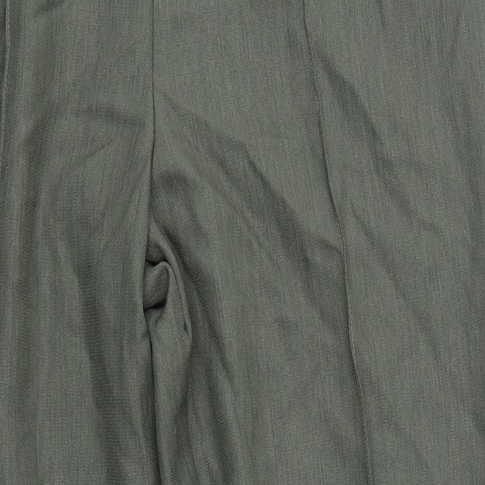 M&S Womens Grey   Dress Pants Trousers Size 18 L28 in