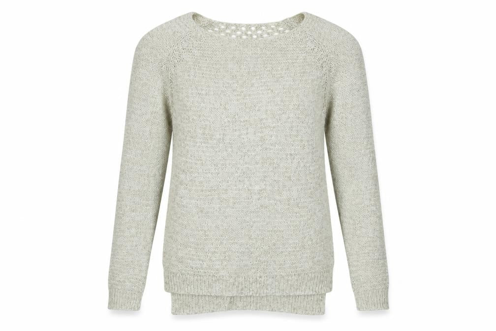 H&M Womens Brown  Knit Pullover Jumper Size L