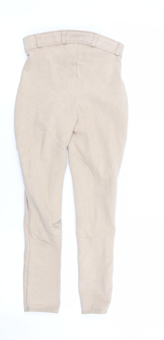 Crane Girls Beige   Jegging Trousers Size 9-10 Years - Jodhpurs