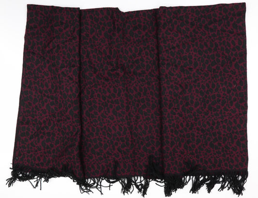 Pia Rossini Womens Purple Animal Print  Overcoat Poncho One Size  - Shawl Style Poncho