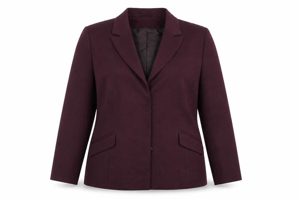Mackays Womens Purple Jacket Suit Jacket Size 16