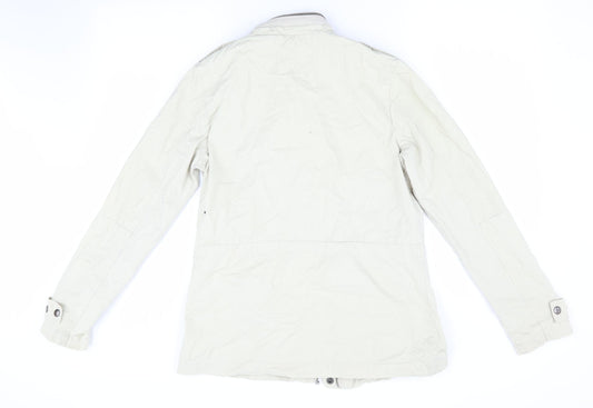 South Womens Beige   Anorak Coat Size 8