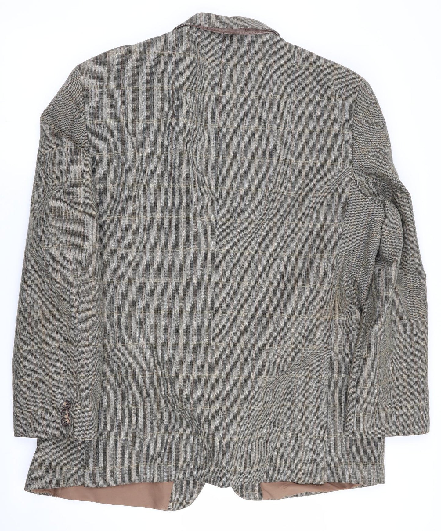 Grendale Mensware Mens Green Check  Jacket Blazer