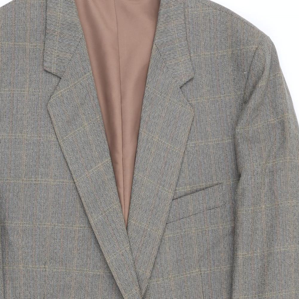 Grendale Mensware Mens Green Check  Jacket Blazer