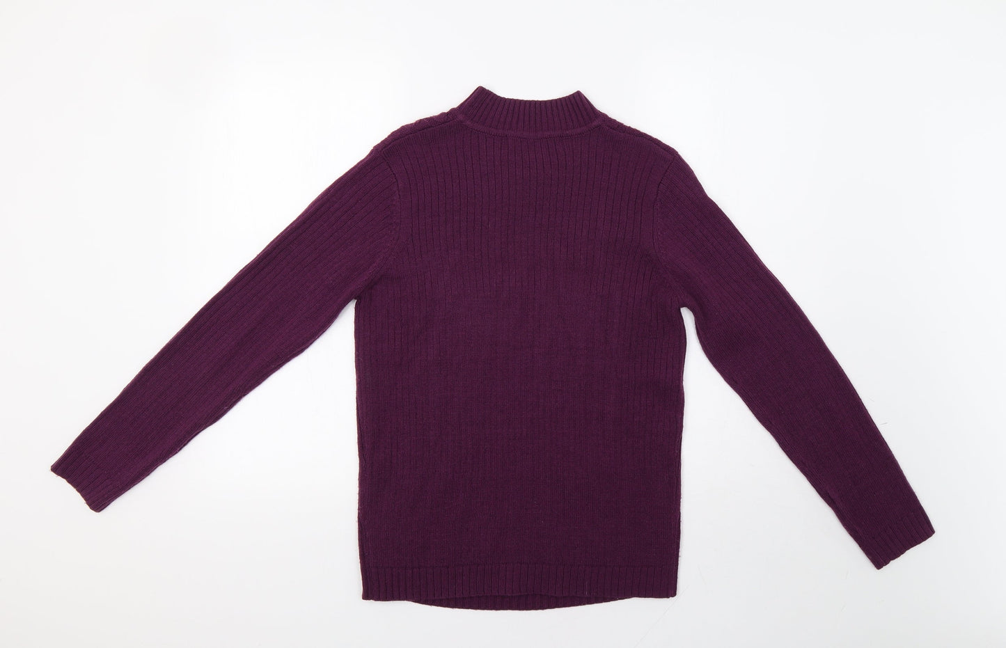 Isle Womens Purple   Pullover Jumper Size S