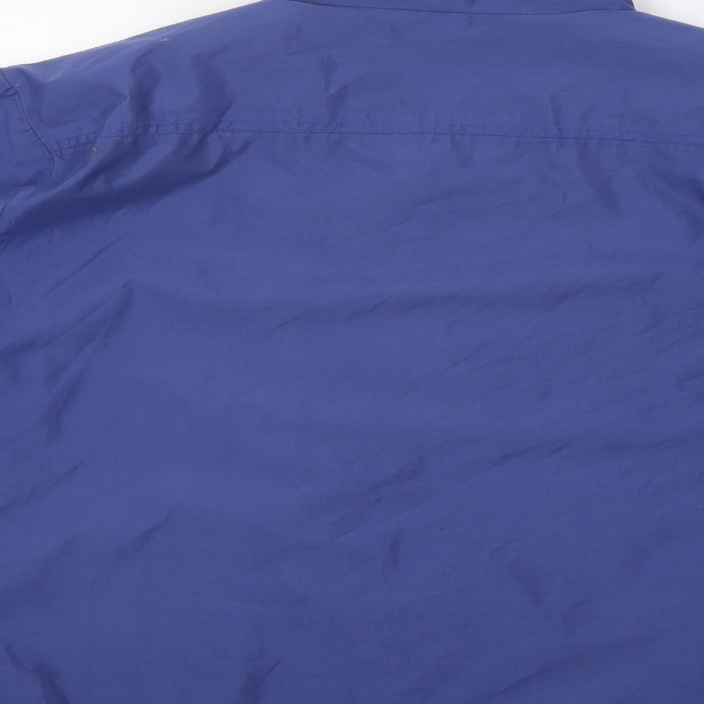 Prpquip Womens Blue   Rain Coat Jacket Size S