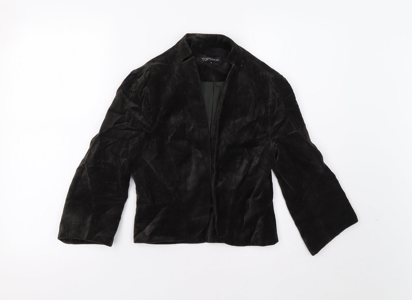 Topshop Womens Brown   Jacket Blazer Size 8