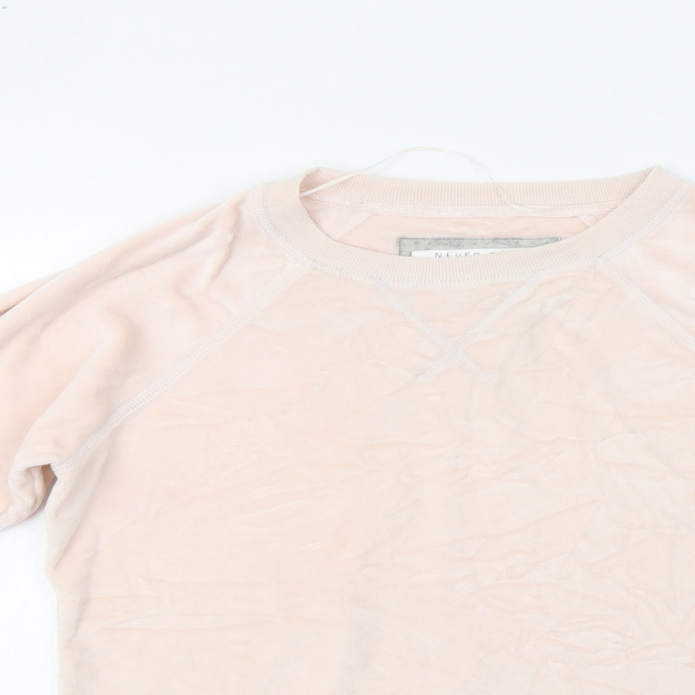 TU Womens Pink   Top Pyjama Top Size S