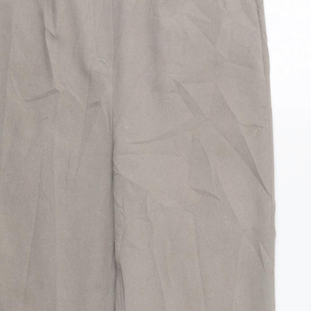 Bonmarch Womens Grey   Trousers  Size 14 L26 in