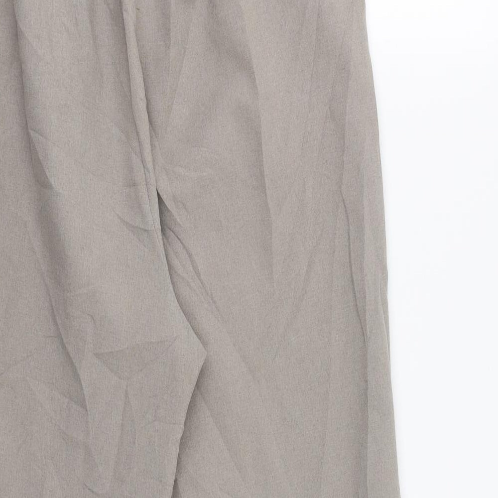 Bonmarch Womens Grey   Trousers  Size 14 L26 in