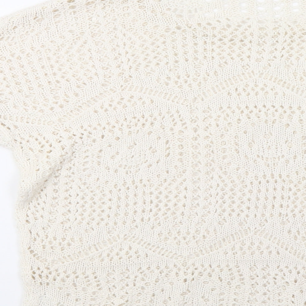 F&F Womens Ivory   Pullover Jumper Size 10