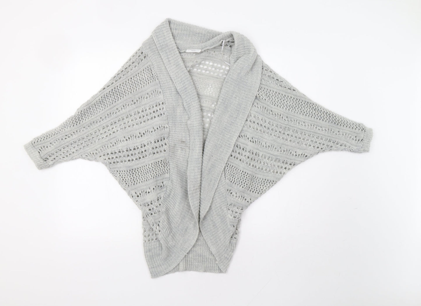 New Look Womens Grey   Cardigan Jumper Size M