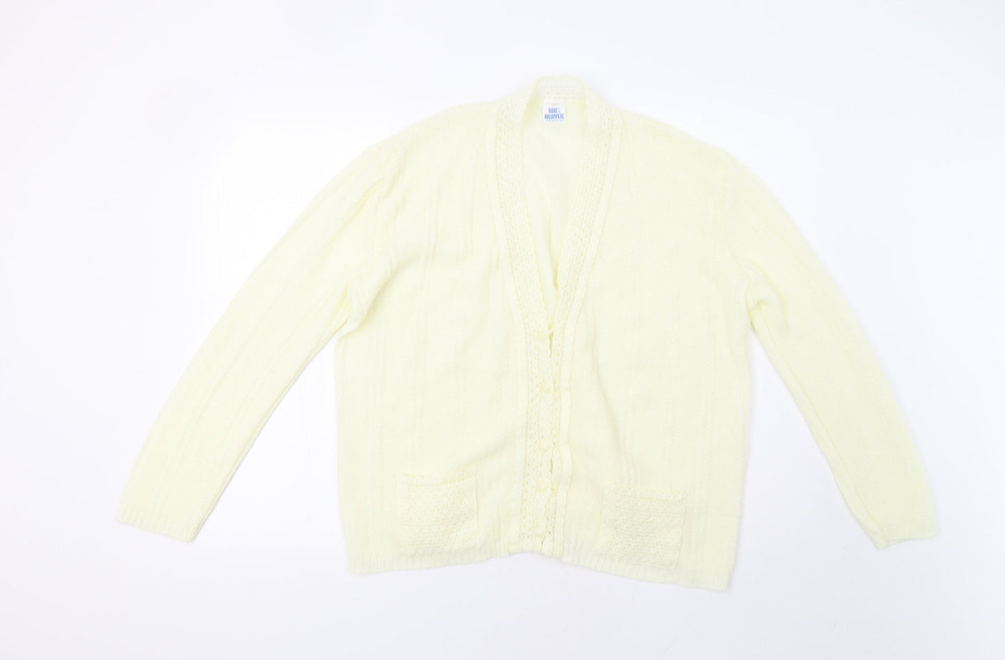 Preworn Womens Ivory   Cardigan Jumper Size L