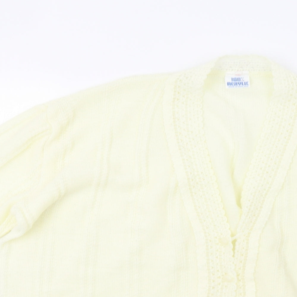 Preworn Womens Ivory   Cardigan Jumper Size L