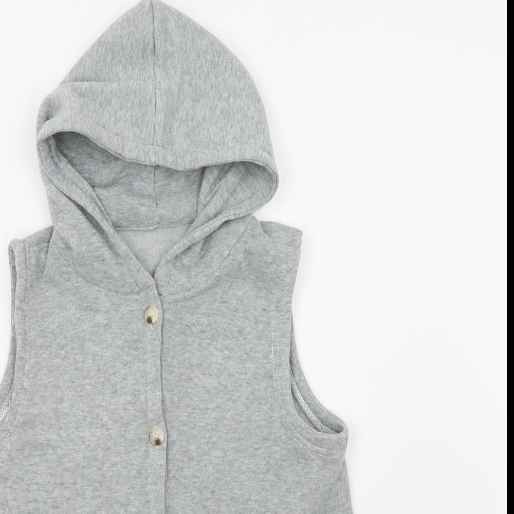 Preworn Womens Grey   Vest Jumper Size M