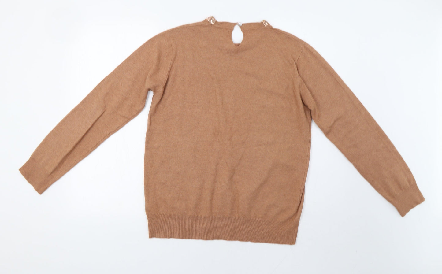 Primark Womens Brown   Pullover Jumper Size L  - Em