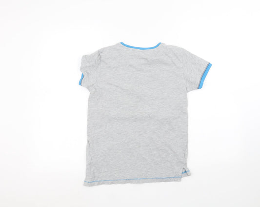 Matalan Boys Grey   Basic T-Shirt Size 12 Years