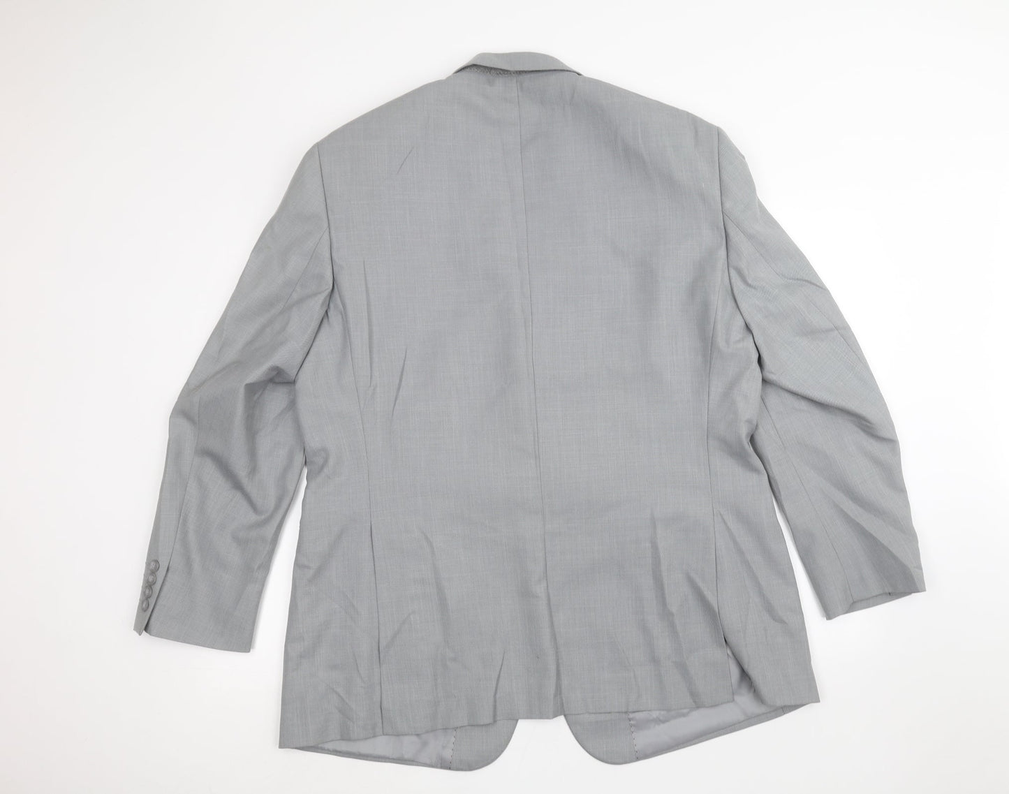 GREENWOODS Mens Grey   Jacket Suit Jacket Size 46