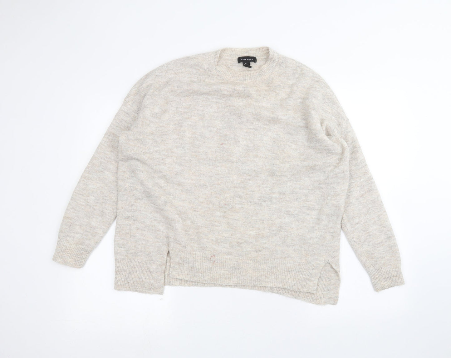 New Look Womens Beige   Pullover Jumper Size M