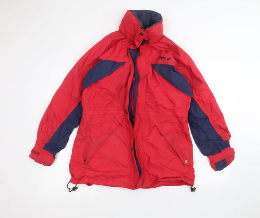 scanda Womens Red   Pea Coat Coat Size 10