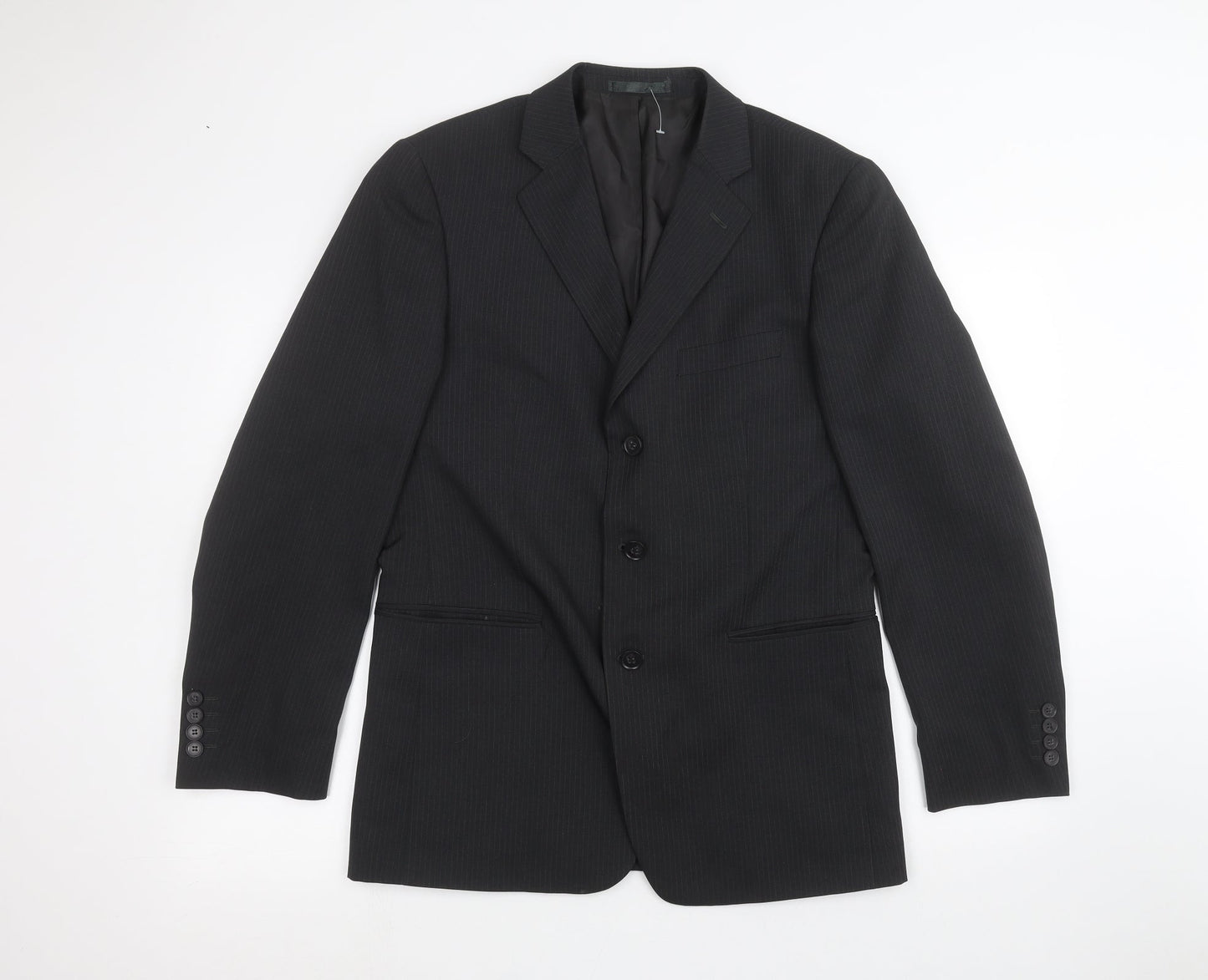 Taylor & Wright Mens Black   Jacket Suit Jacket Size 38