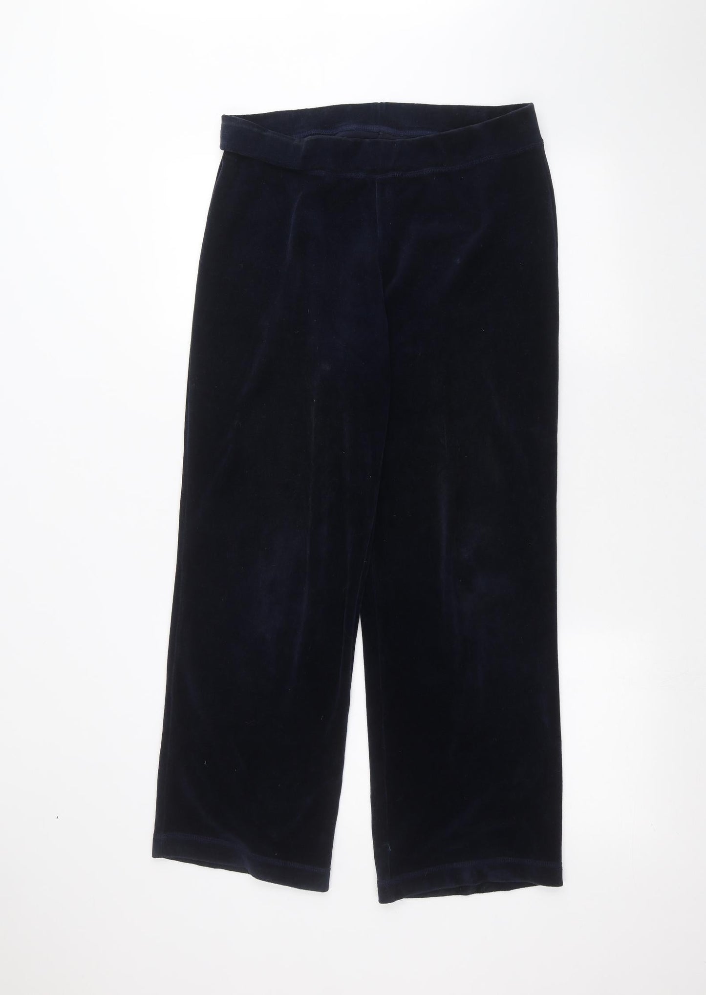 Marks and Spencer Womens Blue   Trousers  Size 10 L25 in