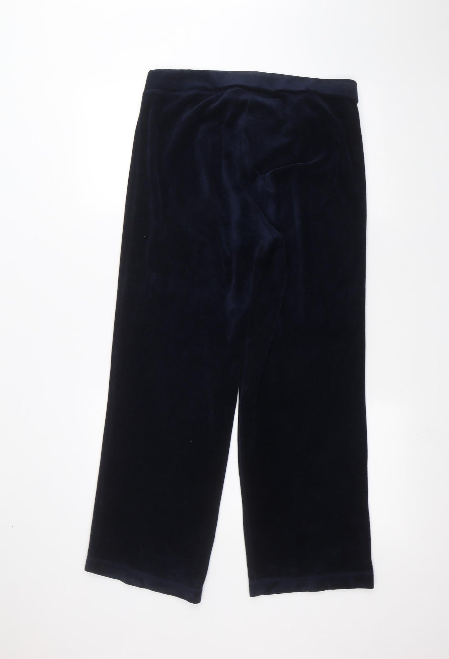 Marks and Spencer Womens Blue   Trousers  Size 10 L25 in