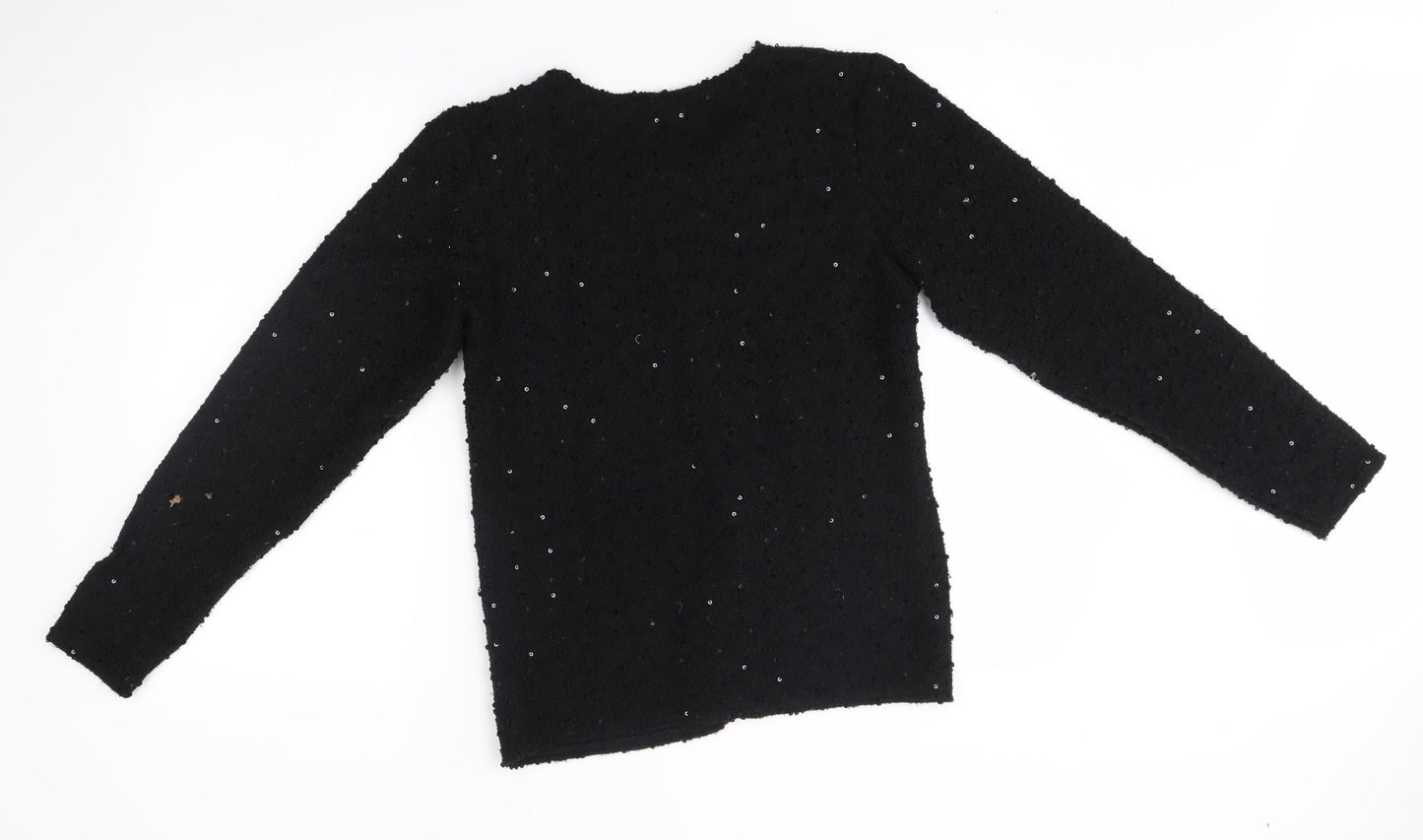 Select Womens Black   Cardigan Jumper Size 12