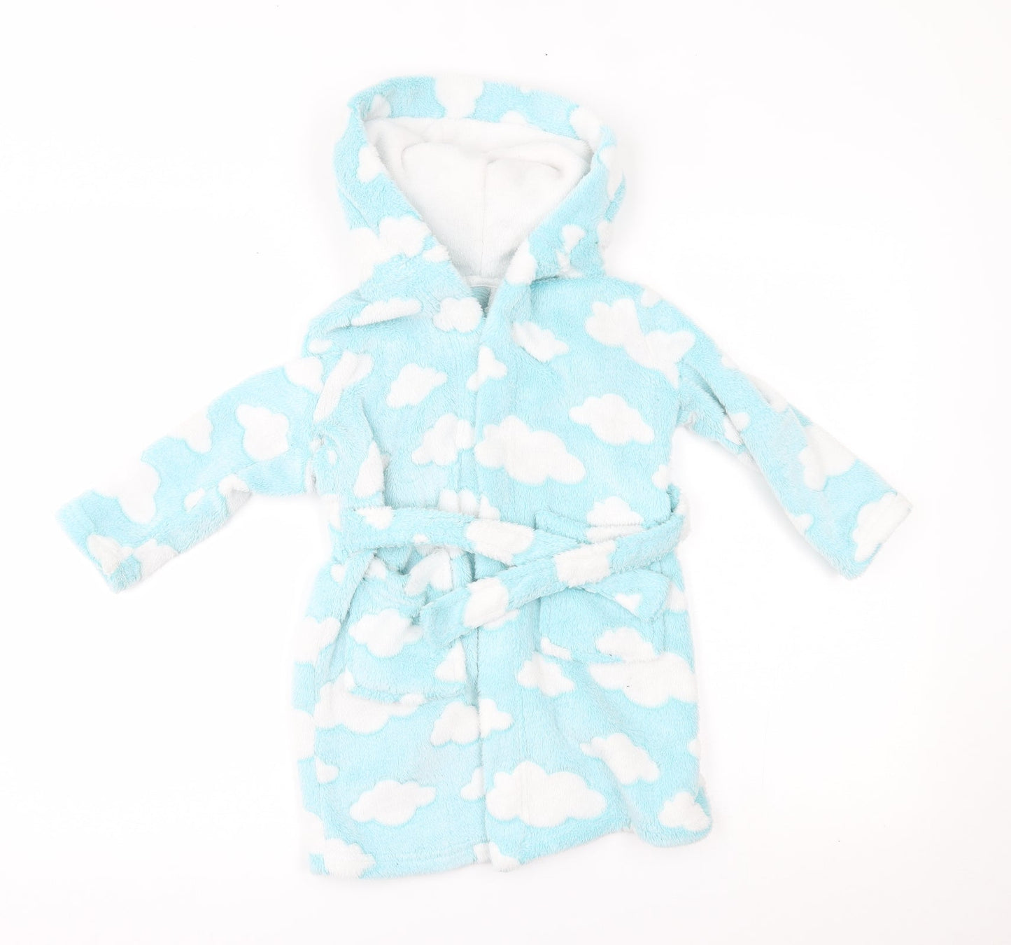 dunnes Girls Blue    Robe Size 3-4 Years