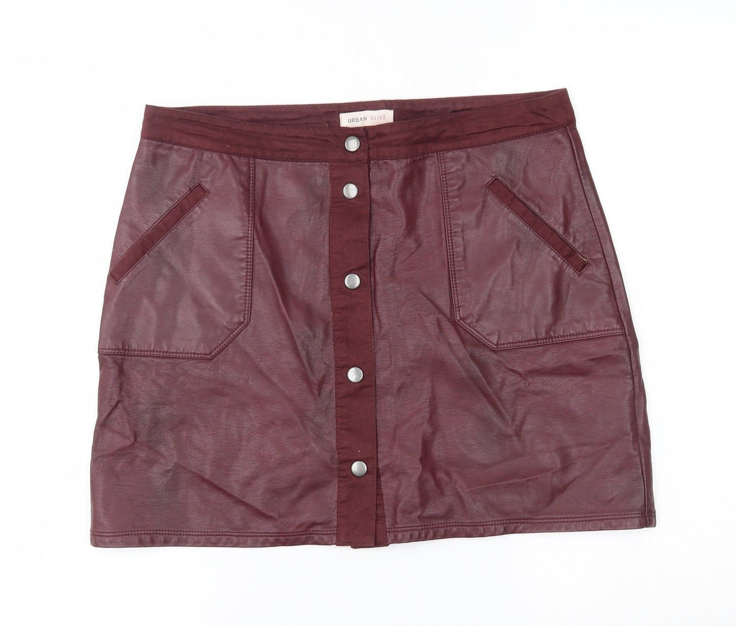 urban bliss Womens Red   A-Line Skirt Size 14