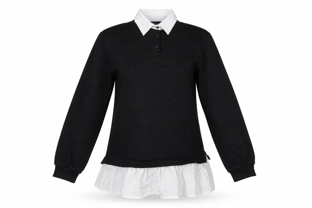 Cameo Rose Womens Black Pullover Jumper Size S