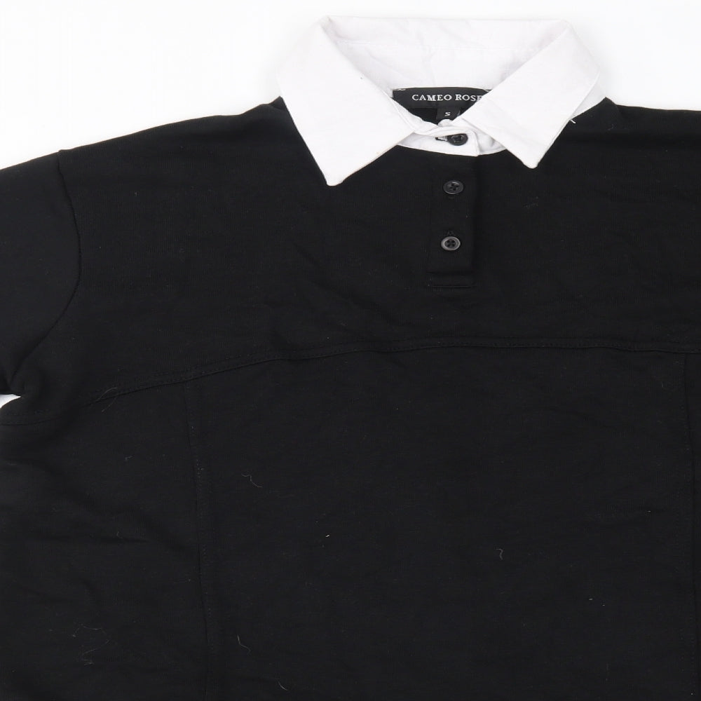 cameo rose Womens Black   Pullover Jumper Size S