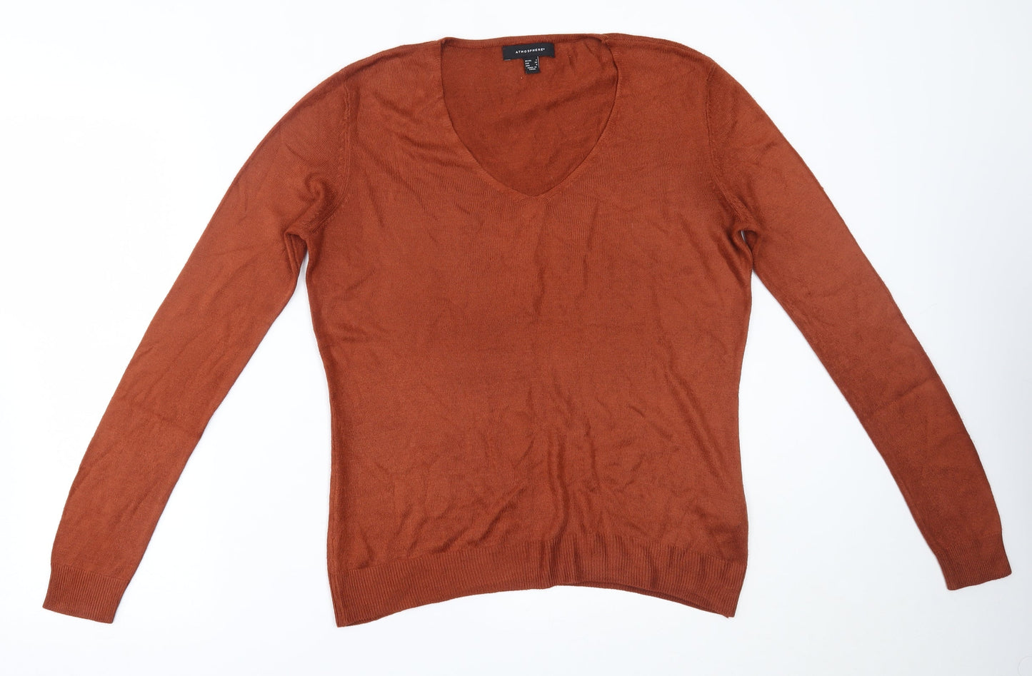 Atmosphere Womens Brown   Pullover Jumper Size 8