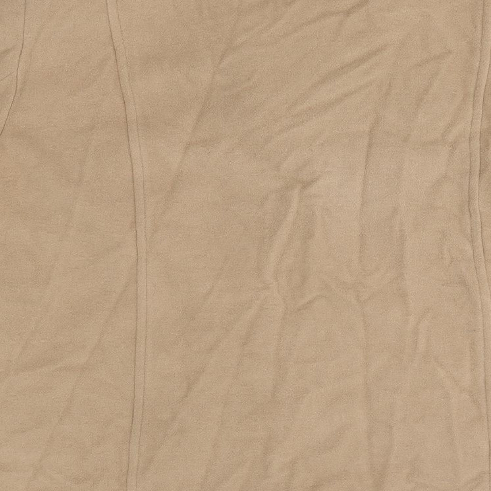 Preworn Womens Beige   Overcoat Coat One Size