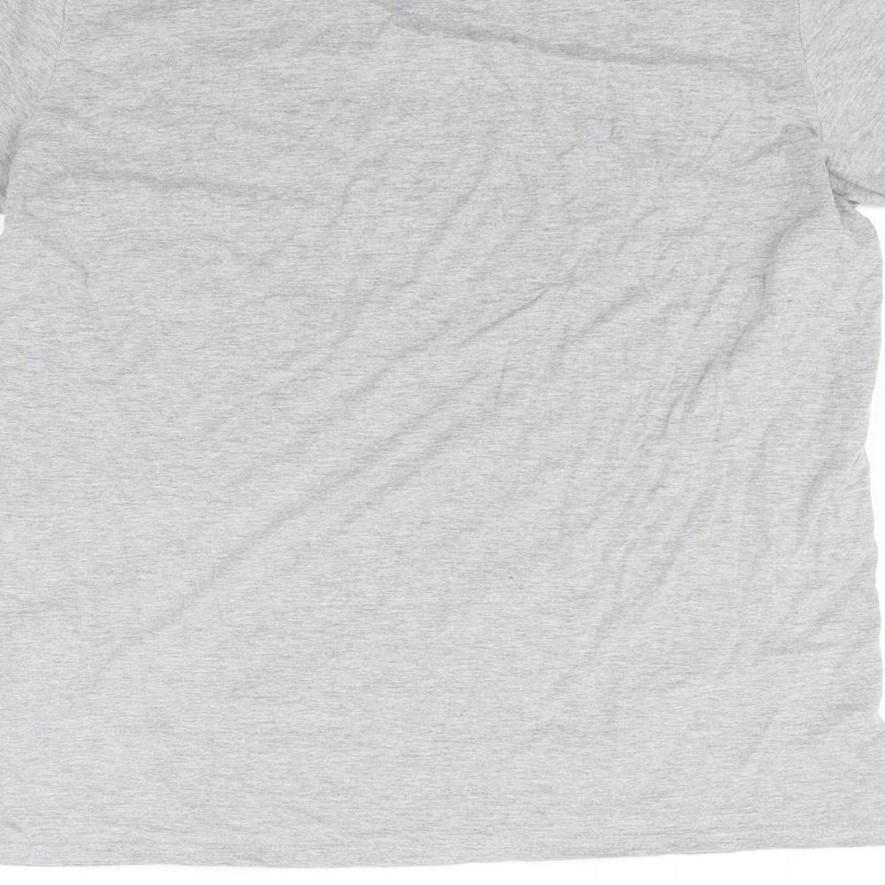 Boohoo Womens Grey   Basic T-Shirt Size M