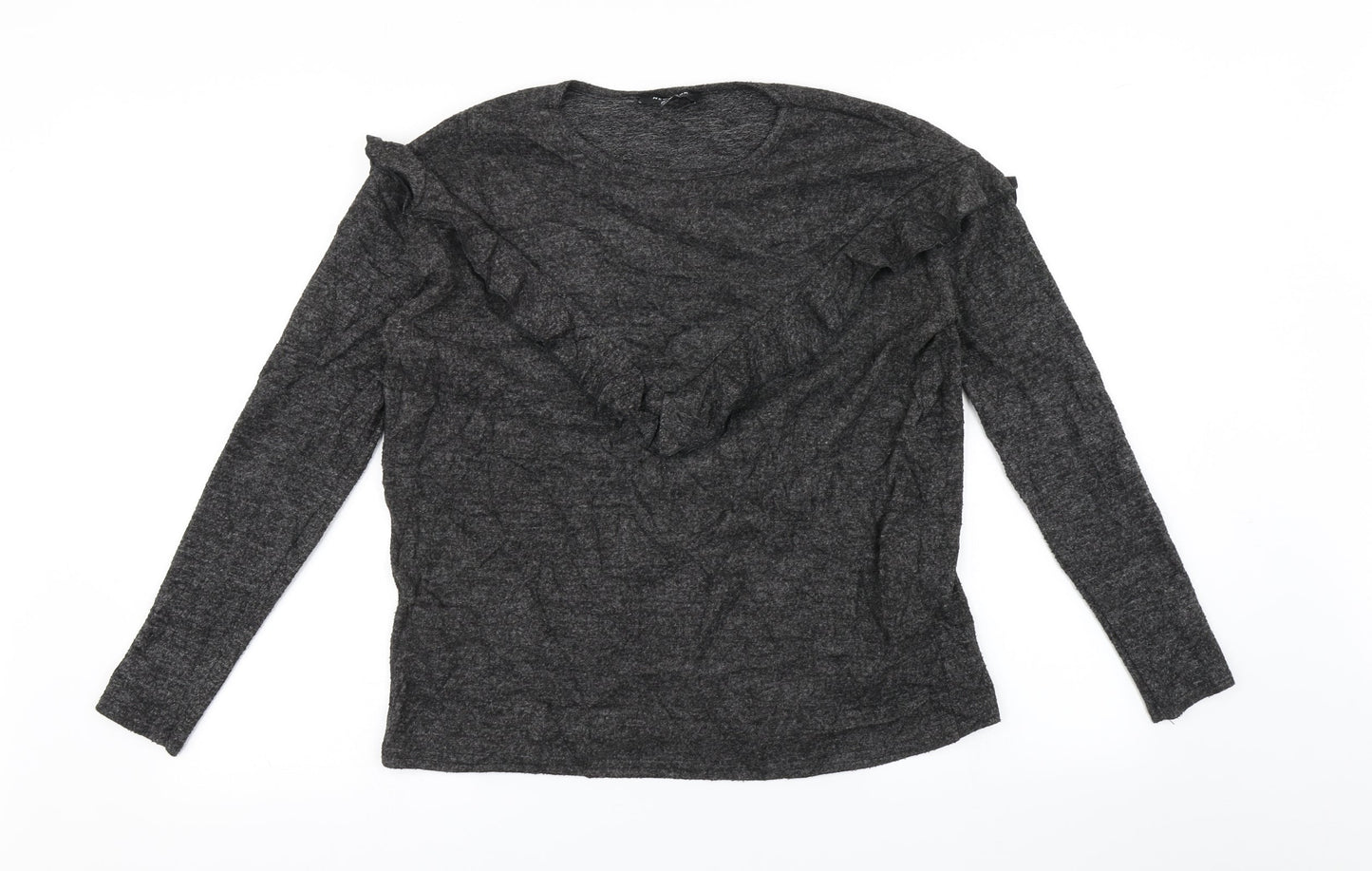 New Look Womens Grey   Basic T-Shirt Size S