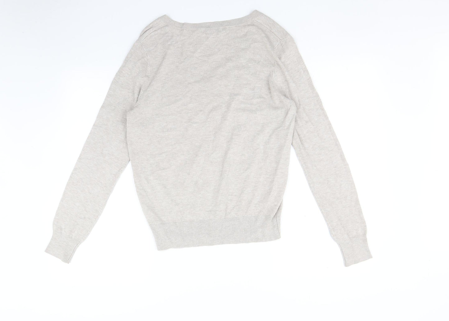 H&M Womens Beige   Pullover Jumper Size M