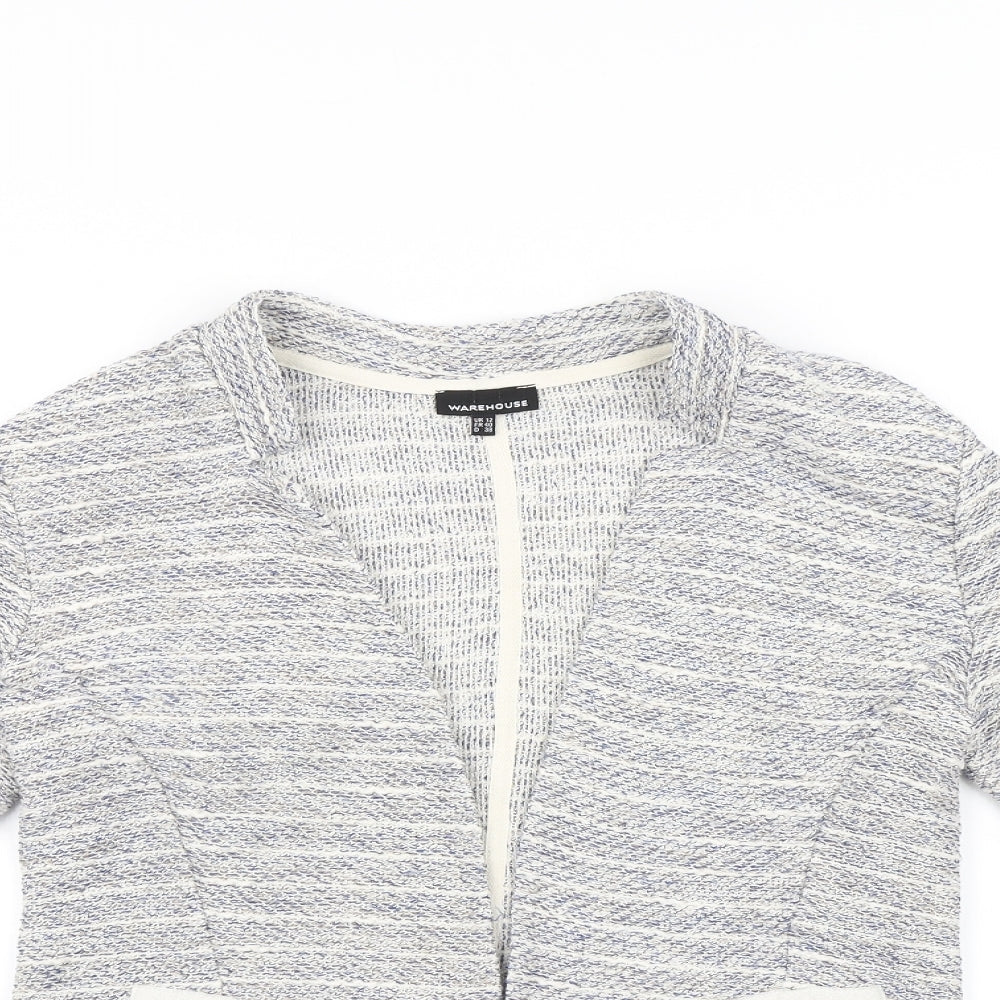 Warehoise Womens Silver   Cardigan Jumper Size 12