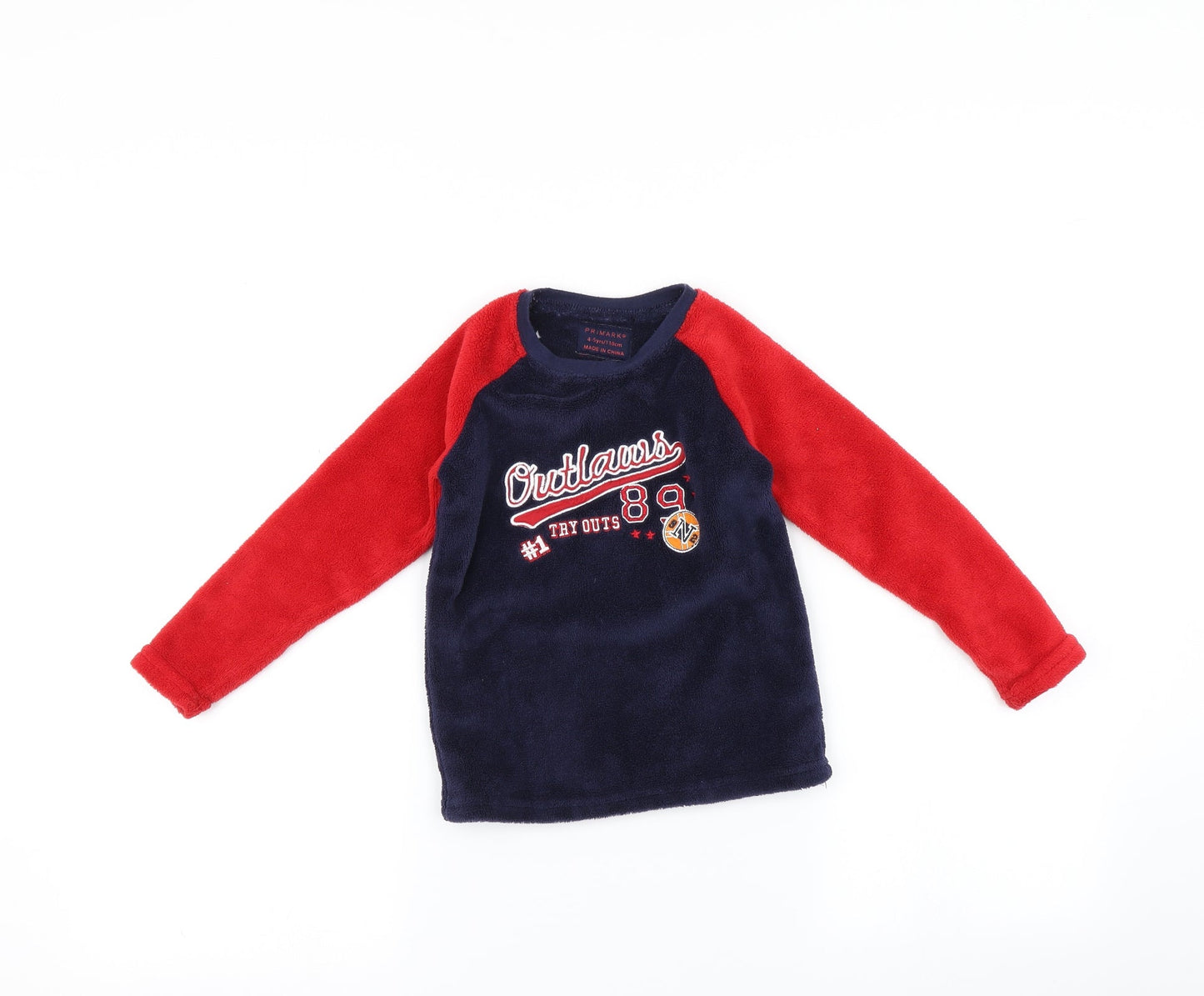 Primark Boys Multicoloured    Pyjama Top Size 4-5 Years  - Outlaws