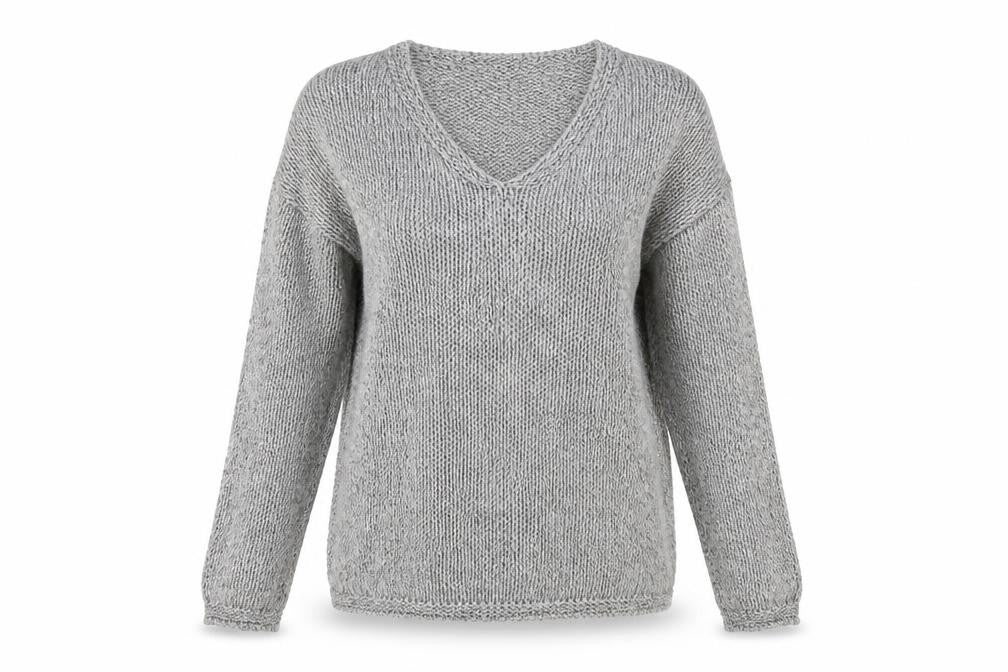 M&S Womens Grey   Pullover Jumper Size 8