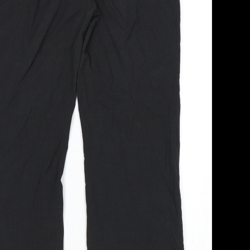 M&S Womens Grey   Trousers  Size 14 L30 in