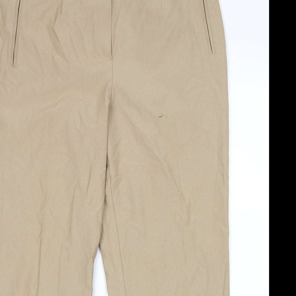 Essentials Womens Beige   Trousers  Size 18 L26 in