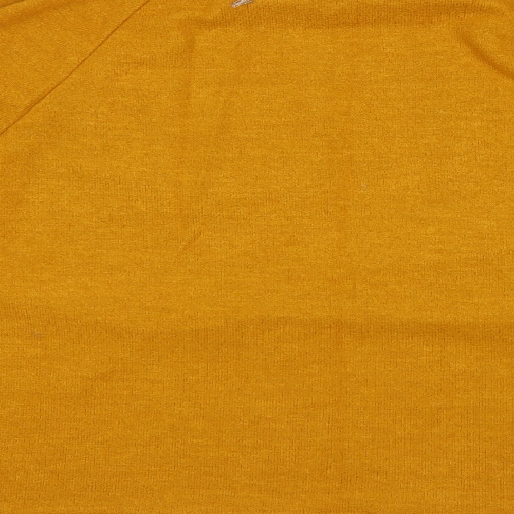 H&M Womens Yellow   Pullover Jumper Size L