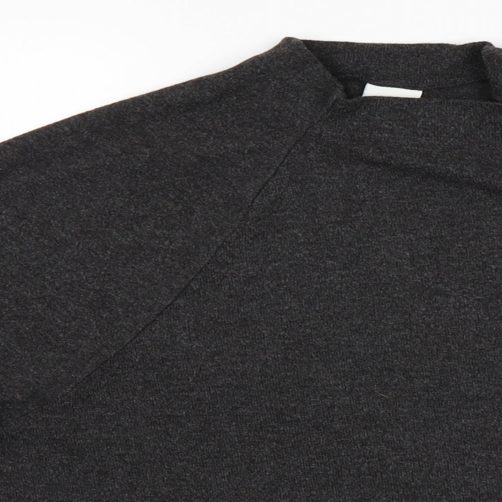 H&M Womens Grey   Pullover Jumper Size L