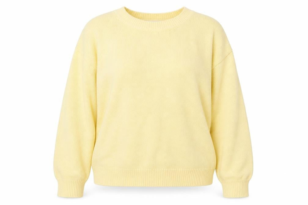 Complimentds Womens Yellow   Pullover Jumper Size L