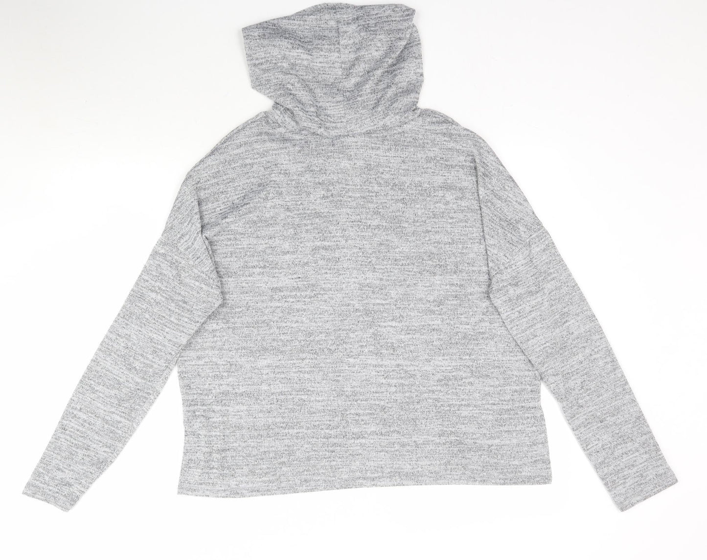 Papaya Womens Grey  Knit Pullover Jumper Size M