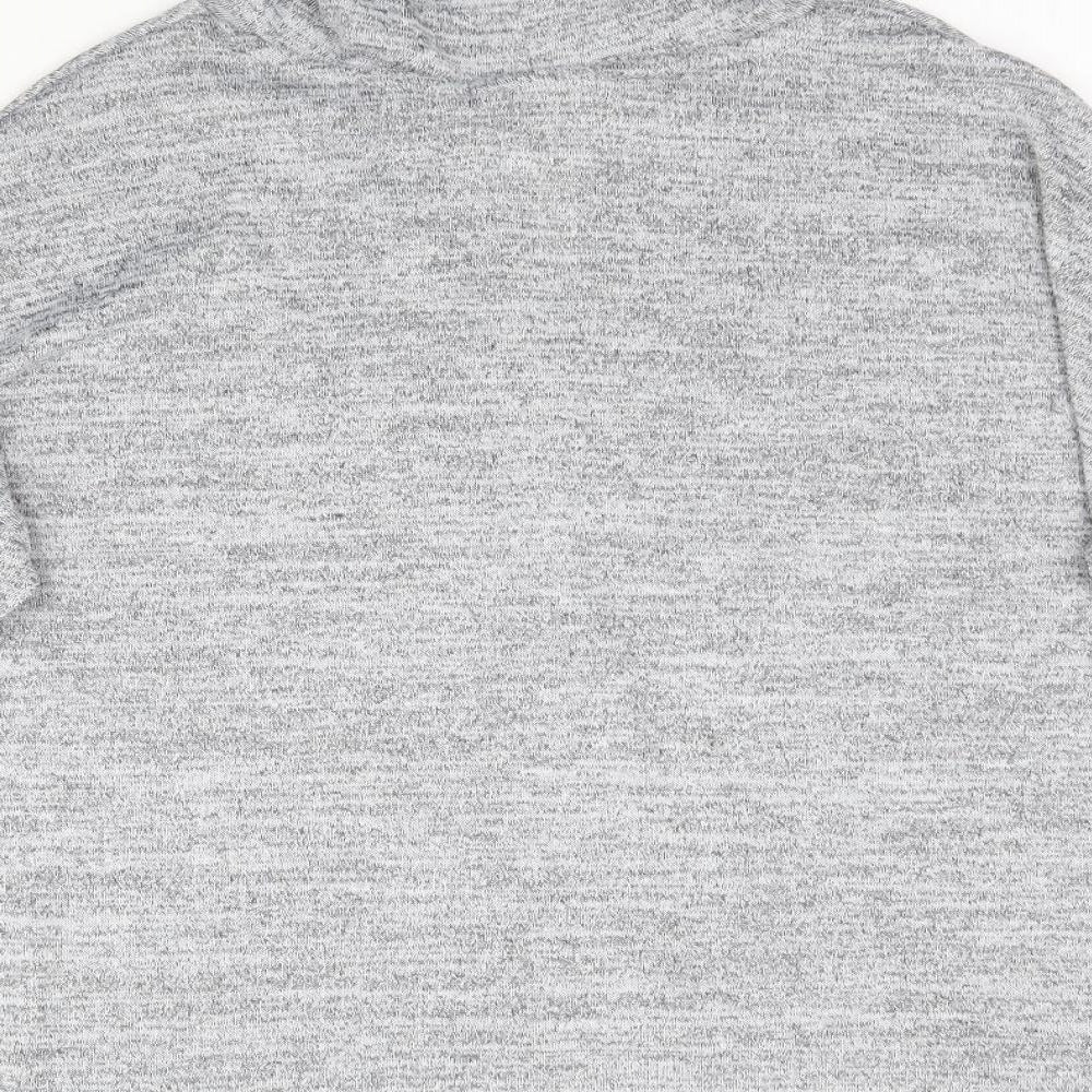 Papaya Womens Grey  Knit Pullover Jumper Size M